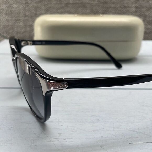 Chloe‎ Sunglasses Womens Black Frames Dark Lenses Comes Tortoise Style W COA main image 8